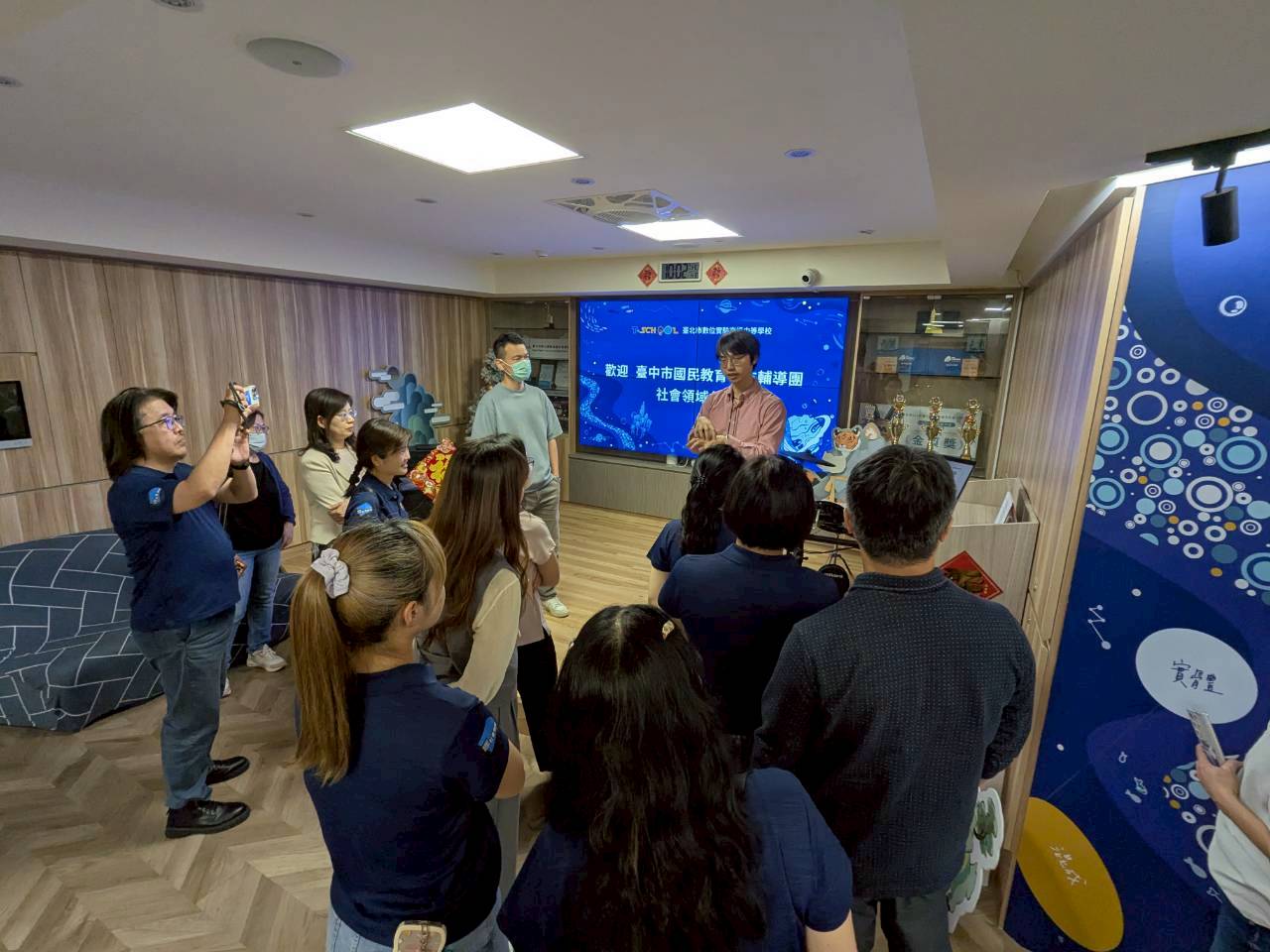 1150430國中小輔導團員聯席會議暨社會領域融入數位跨領域跨階段教學課程設計共備工作坊 相簿縮圖
