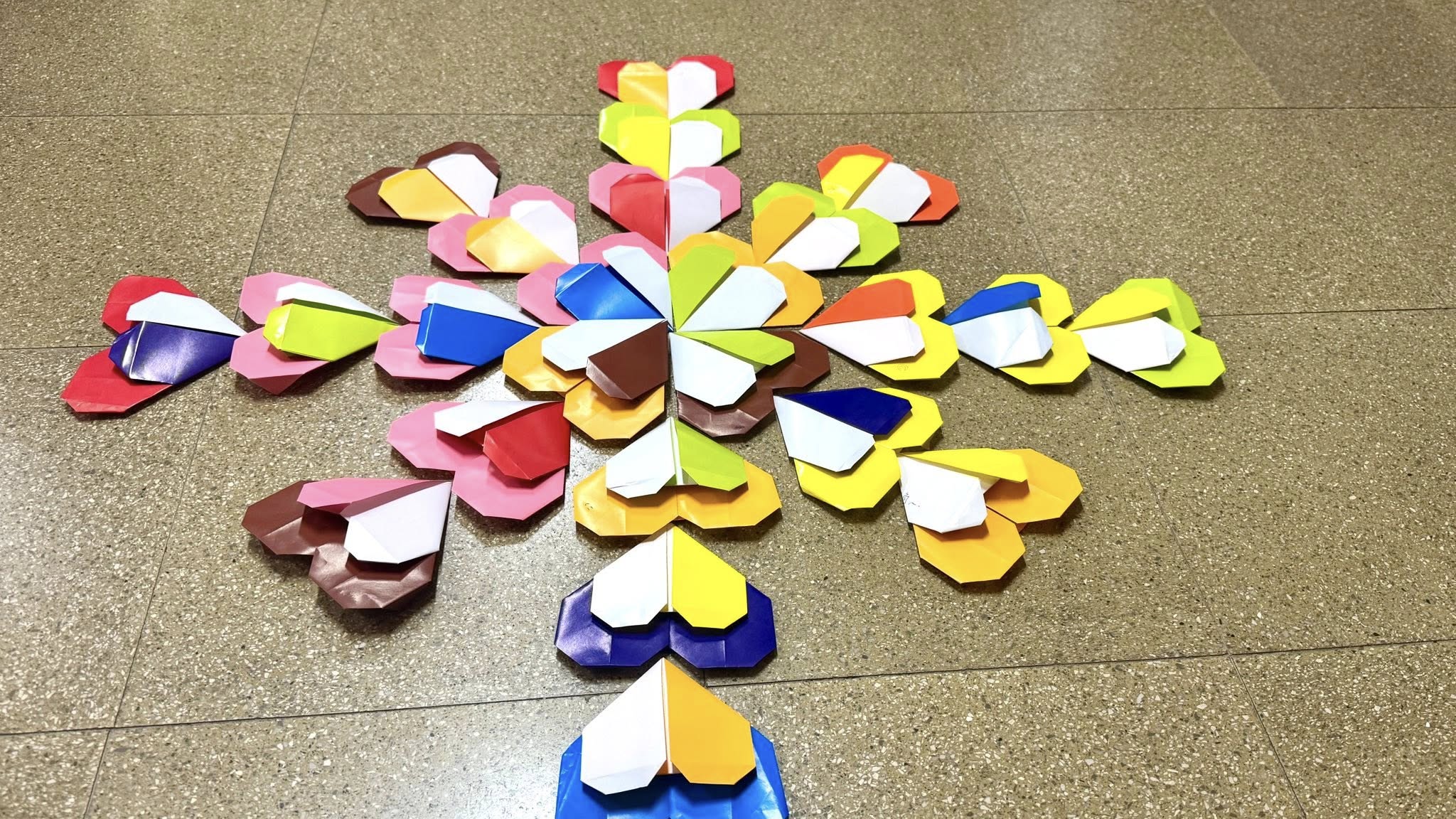 運用摺紙進行五心活動