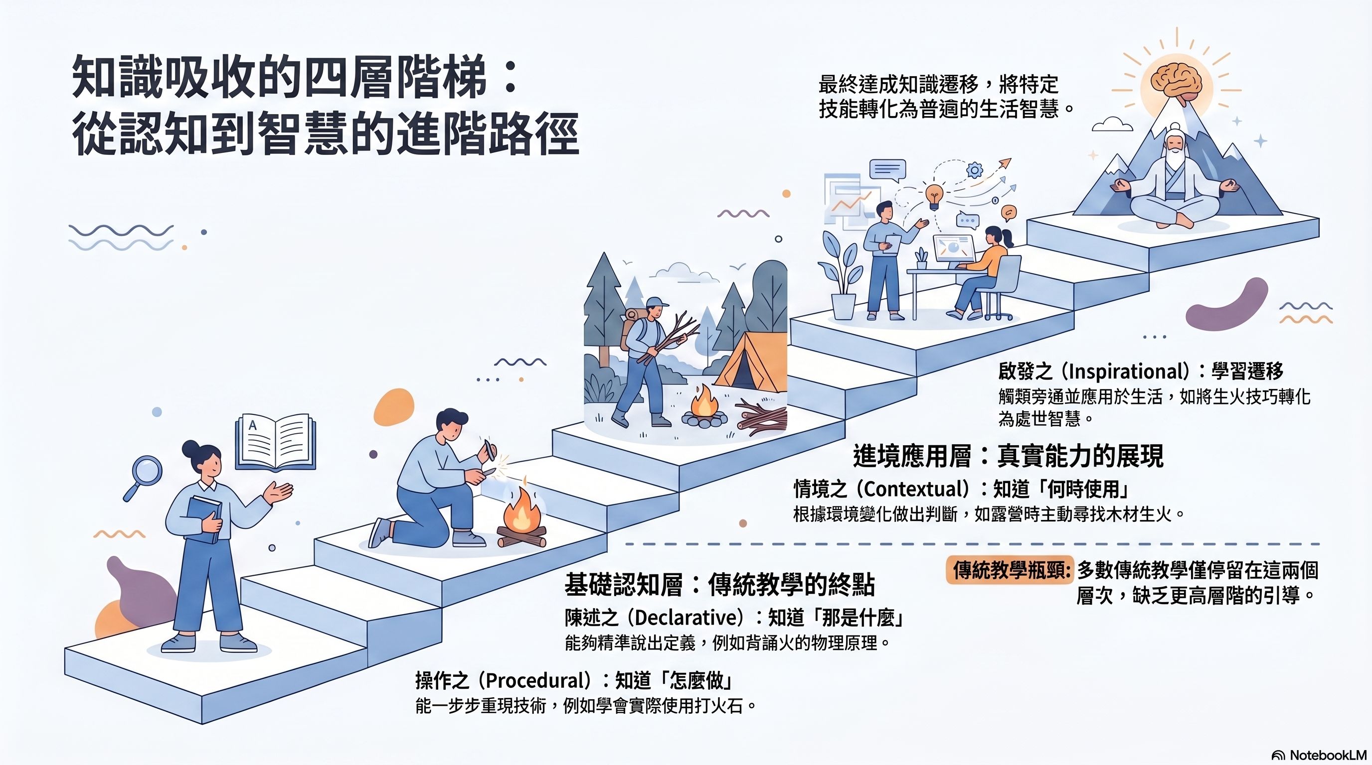 知識吸收四階段