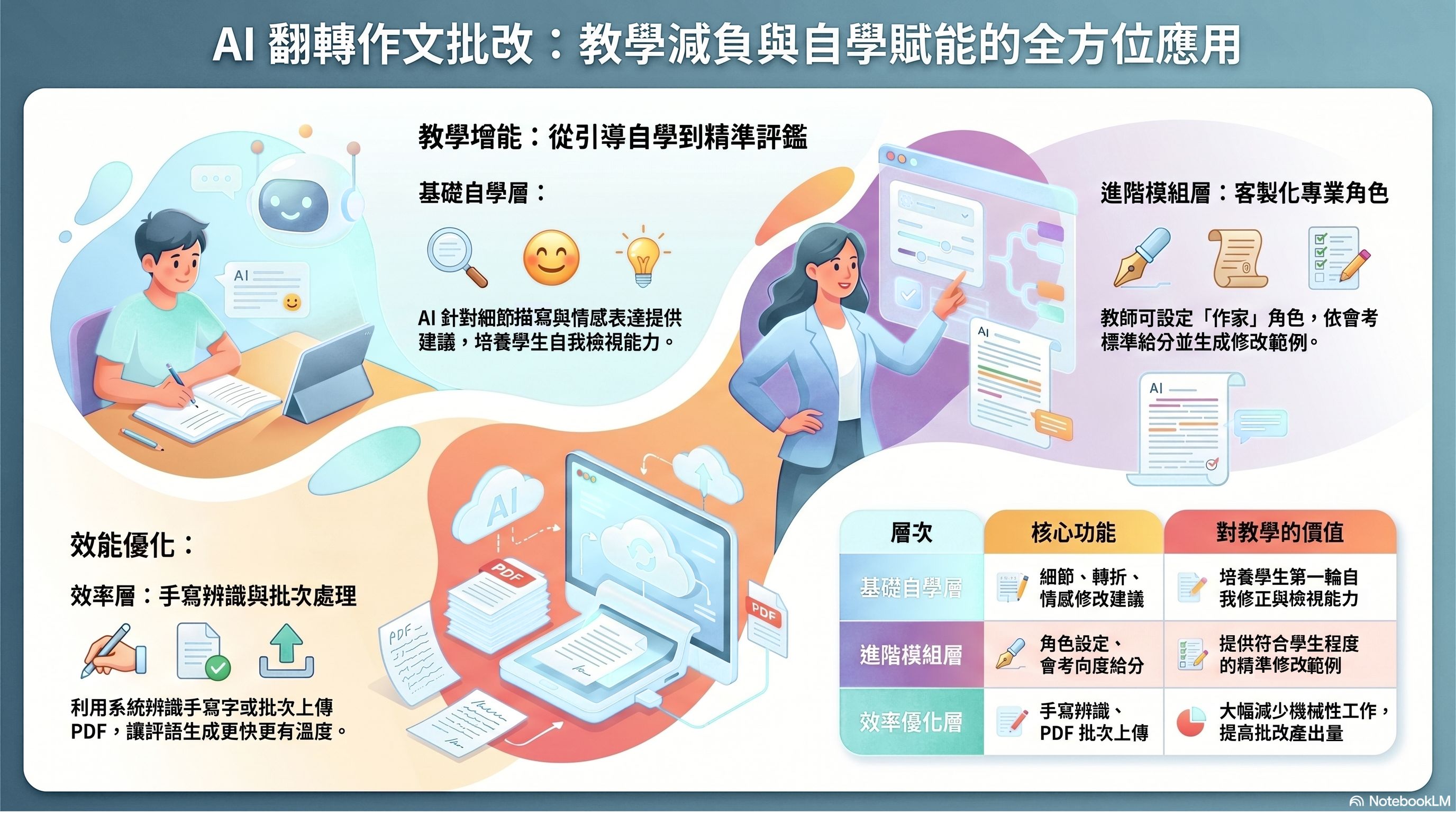 AI翻轉作文批改