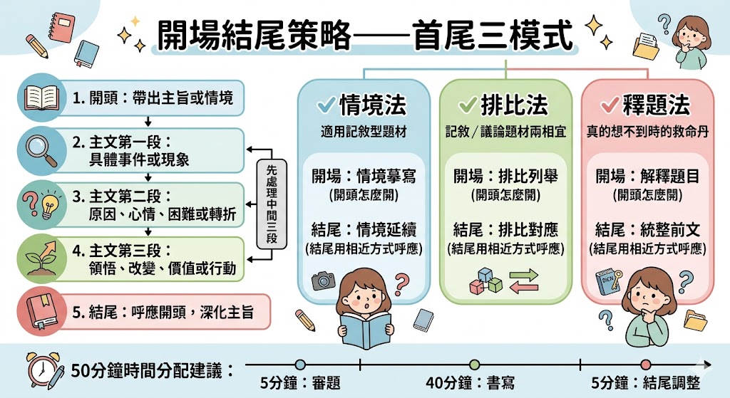 開場結尾策略